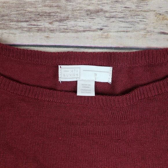 14th & Union Bubble Sleeve Pullover Sweater - Picture 4 of 8